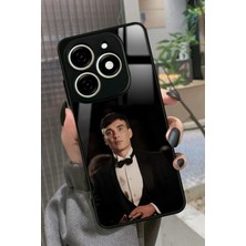 Snacase  Infınıx Smart 8 Pro Uyumlu Thomas Shelby Tasarımlı Parlak Silikon Kılıf