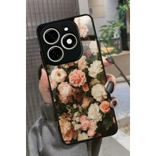 Snacase Tecno Spark 20 - 20C Uyumlu Kurukafa Posteri Tasarımlı Parlak Silikon Kılıf