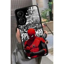 Snacase  Xiaomi Redmi 13C Uyumlu Örümcek Adam Tasarımlı Parlak Silikon Kılıf