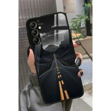 Snacase  Samsung Galaxy A14 Uyumlu Yol Tasarımlı Glossy Silikon Kılıf
