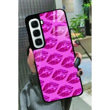 Snacase  Infinix Hot 60i Uyumlu Pembe Dudak Tasarımlı Parlak Silikon Kılıf