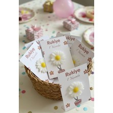 Bernami Düğün Pinterest Kişiye Özel Papatya Mumlu Doğum Günü Anı Kartı Bebek Mevlüt Nikah Söz Nişan Hediyelik 10 Adet