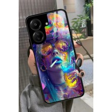 Snacase  Xiaomi Redmi 13C Uyumlu Tablo Tasarımlı Parlak Silikon Kılıf