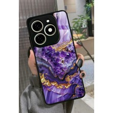 Snacase Tecno Spark 20 - 20C Uyumlu Pembe Dudak Tasarımlı Parlak Silikon Kılıf