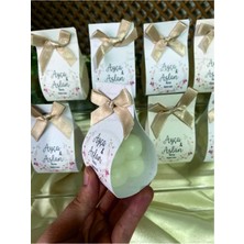 Bernami Düğün Pinterest 20 Adet Kartlı Mini Bubble Mum, Nikah Şekeri, Doğum, Sünnet,nişan Söz, Kına, Doğum Günü