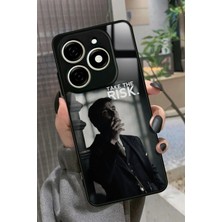 Snacase Tecno Spark 20 - 20C Uyumlu Van Gogh Tasarımlı Parlak Silikon Kılıf