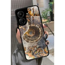 Snacase  Xiaomi Redmi 13C Uyumlu Rönesans Tasarımlı Parlak Silikon Kılıf