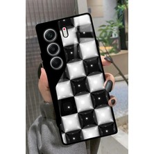 Snacase Tecno Camon 40 Uyumlu Star Girl Tasarımlı Parlak Silikon Kılıf
