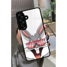 Snacase  Samsung Galaxy A16 Uyumlu Bugs Bunny Tasarımlı Glossy Silikon Kılıf