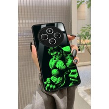 Snacase  Xiaomi Redmi 14C Uyumlu Hulk Tasarımlı Parlak Silikon Kılıf