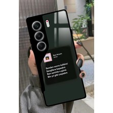 Snacase Tecno Camon 40 Uyumlu Poster Tasarımlı Glossy Silikon Kılıf