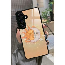 Snacase  Samsung Galaxy A16 Uyumlu Güneş Tasarımlı Parlak Silikon Kılıf