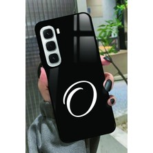 Snacase  Infinix Hot 60i Uyumlu O Harfi Yazılı Parlak Silikon Kılıf