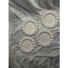 Bernami Düğün Pinterest Buble 4 'lüçok Amaçlı Dekoratif Tabak, Takı Tabağı, Bardak Altlığı