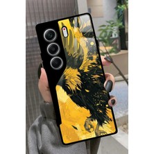 Snacase Tecno Camon 40 Uyumlu Kurukafa Tasarımlı Parlak Silikon Kılıf