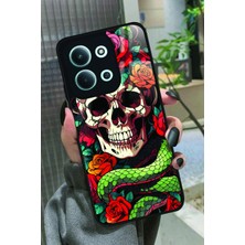 Snacase  Xiaomi Redmi 15C Uyumlu Kurukafa Posteri Tasarımlı Parlak Silikon Kılıf