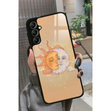 Snacase  Samsung Galaxy A14 Uyumlu Güneş Tasarımlı Parlak Silikon Kılıf