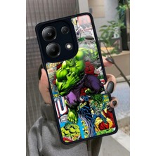 Snacase  Xiaomi Redmi Note 13 Pro 4g Uyumlu Hulk Tasarımlı Glossy Silikon Kılıf