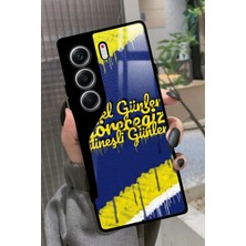 Snacase Tecno Camon 40 Uyumlu Travel Tasarımlı Parlak Silikon Kılıf
