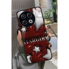 Snacase Tecno Spark 30 Pro Uyumlu Ü Harfi Yazılı Parlak Silikon Kılıf