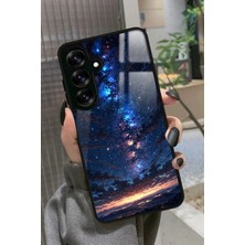 Snacase  Samsung Galaxy A16 Uyumlu Soyut Sanat Tasarımlı Parlak Silikon Kılıf