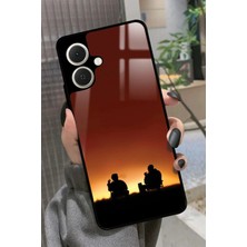 Snacase Tecno Spark Go 2 Uyumlu Güneş Tasarımlı Parlak Silikon Kılıf