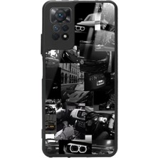 Snacase  Xiaomi Redmi Note 11 Pro Uyumlu Araba Posteri Tasarımlı Parlak Silikon Kılıf
