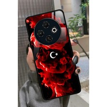 Snacase Tecno Spark 30C Uyumlu Yeşil Taş Tasarımlı Parlak Silikon Kılıf