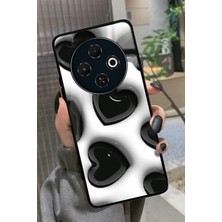 Snacase Tecno Spark 30C Uyumlu Kırmızı Kare Tasarımlı Parlak Silikon Kılıf