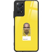 Snacase  Xiaomi Redmi Note 11 Pro Uyumlu Breaking Bad Tasarımlı Parlak Silikon Kılıf