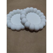 Bernami Düğün Pinterest Bubble Tabak Beton Dekoratif Taki Tabağı Set