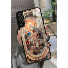 Snacase  Samsung Galaxy A14 Uyumlu Rönesans Tasarımlı Parlak Silikon Kılıf