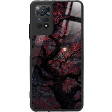 Snacase  Xiaomi Redmi Note 11 Pro Uyumlu Van Gogh Kırmızı Ağaç Tablo Tasarımlı Parlak Silikon Kılıf