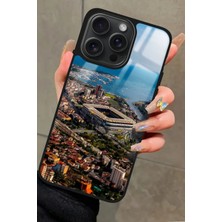 Snacase  Apple iPhone 11 Pro Max Uyumlu Stadyum Tasarımlı Parlak Silikon Kılıf