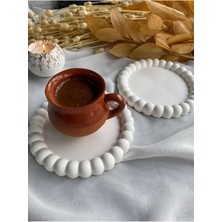 Bernami Düğün Pinterest Bubble 2’li Dekoratif Beton Tabak Bardak Altlığı