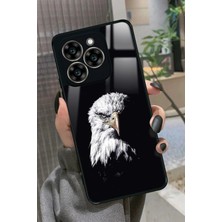 Snacase Reeder S919 Uyumlu Kartal Tasarımlı Parlak Silikon Kılıf