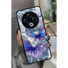 Snacase Tecno Spark 30 Uyumlu Pembe Çiçek Tasarımlı Parlak Silikon Kılıf