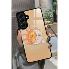 Snacase  Samsung Galaxy A56 Uyumlu Güneş Tasarımlı Parlak Silikon Kılıf