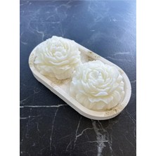 Bernami Mevlüt Pinterest Dekoratif Şakayık Mum 3'lü Set