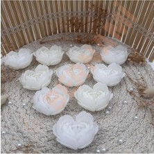 Bernami Mevlüt Pinterest Kalp Mum Sade Nişan, Nikah, Doğum Günü, Özel Gün - 10 Adet