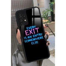 Snacase  Samsung Galaxy A73 Uyumlu Somewhere Else Tasarımlı Parlak Silikon Kılıf
