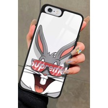 Snacase Apple iPhone 6 Plus Uyumlu Bugs Bunny Tasarımlı Parlak Silikon Kılıf
