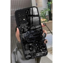 Snacase  Samsung Galaxy A73 Uyumlu Araba Posteri Tasarımlı Parlak Silikon Kılıf