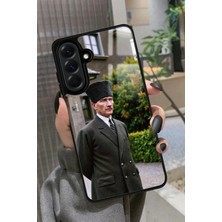 Snacase  Samsung Galaxy A36 Uyumlu Atatürk Tasarımlı Parlak Silikon Kılıf