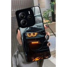 Snacase  Xiaomi Redmi Note 14 Uyumlu Araba Tasarımlı Glossy Silikon Kılıf