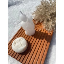 Bernami Mevlüt Pinterest Sarılan Çift ve Ay Güneş Kokulu Mum 2'li Set