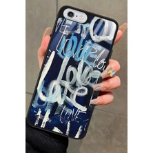 Snacase Apple iPhone 6 Plus Uyumlu Love Yazılı Parlak Silikon Kılıf