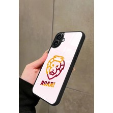 Snacase Apple iPhone 16 Uyumlu Aslan Tasarımlı Parlak Silikon Kılıf