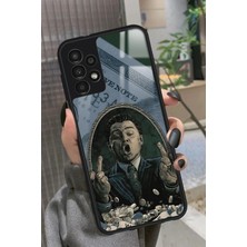 Snacase  Samsung Galaxy A73 Uyumlu Money Tasarımlı Parlak Silikon Kılıf