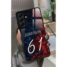 Snacase  Samsung Galaxy A36 Uyumlu Şampiyon 61 Yazılı Parlak Silikon Kılıf